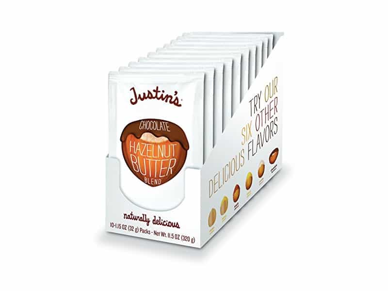 Chocolate Hazelnut Butter Squeeze Packs by Justin'